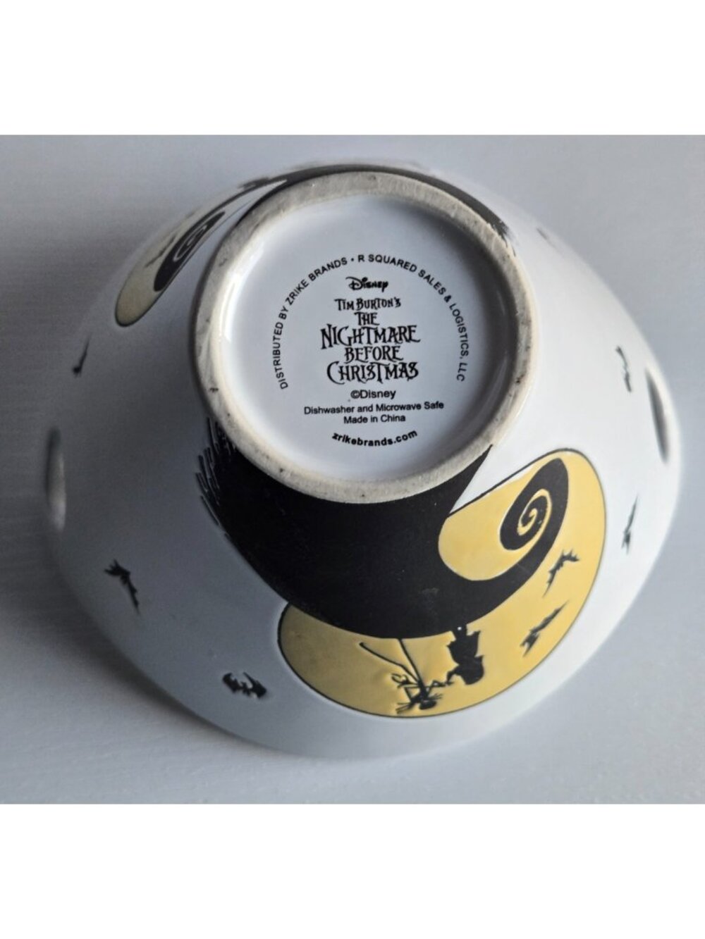 Disney Nightmare Before Christmas Jack Skellington Ramen Noodle Bowl Halloween - Picture 5 of 8